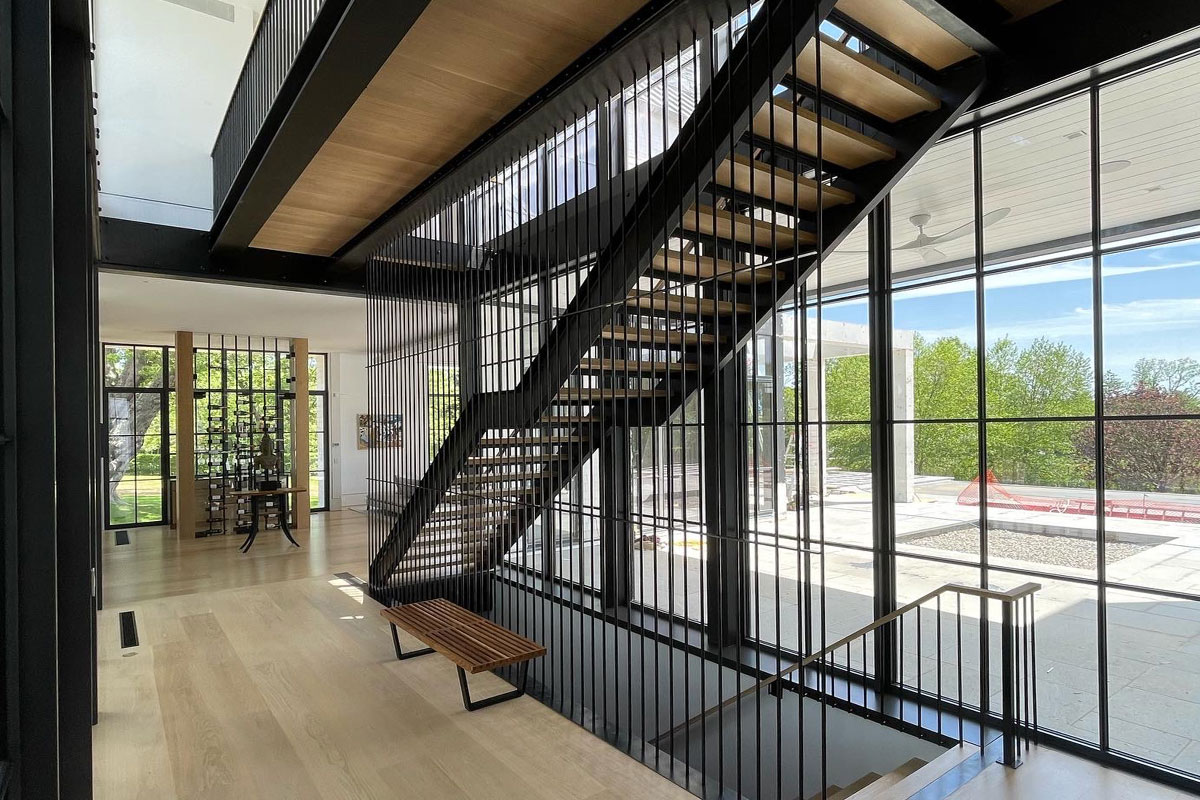 Metal Architectural Stairway Fabrication and Installation